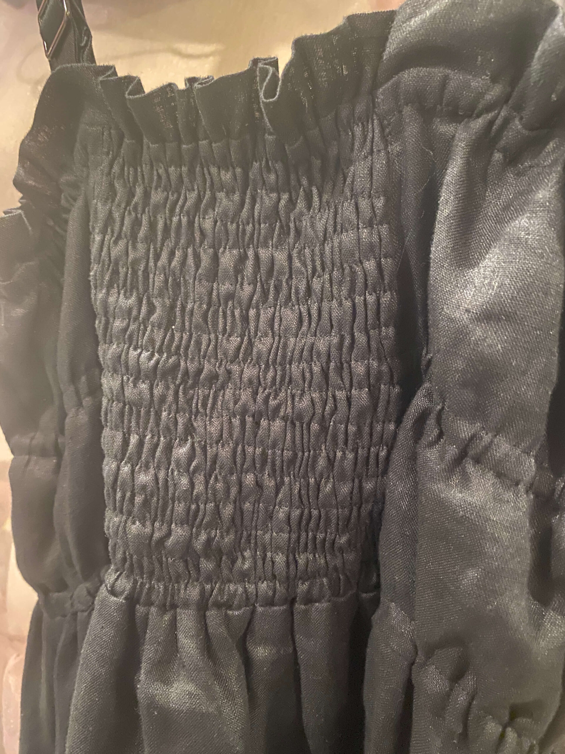 ミカローランド フレンチリネンフリル ワンピース ラグナ Sサイズ